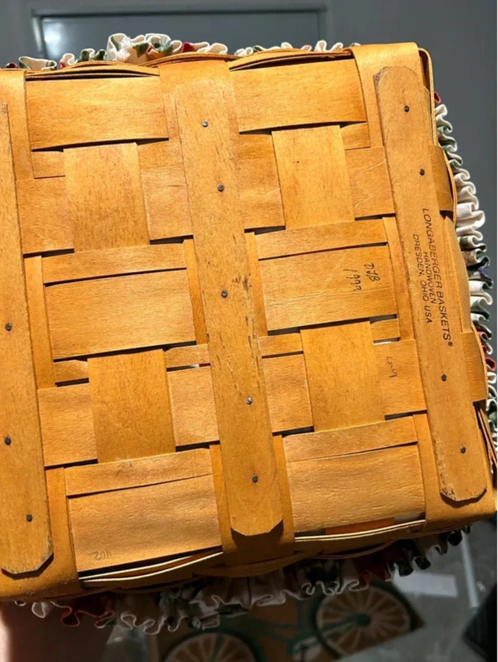 Longaberger pie basket